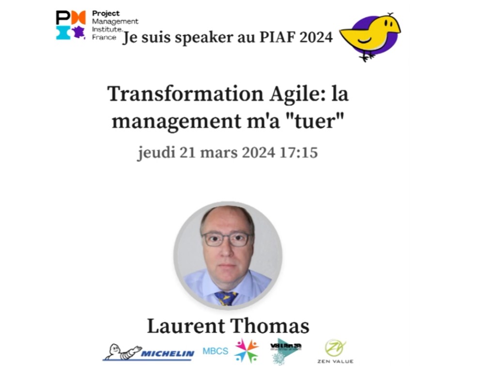 Transformation Agile le management m'a "tuer"