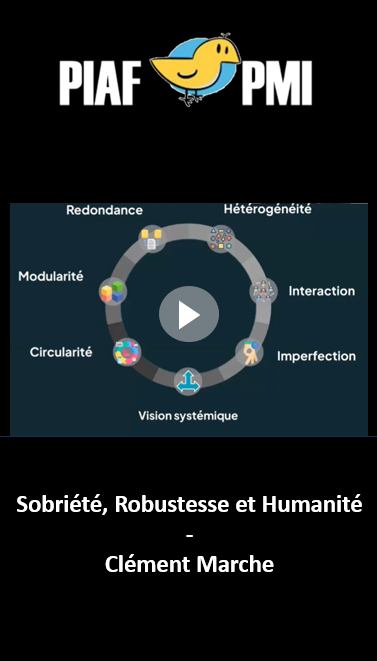 Sobriété, Robustesse et Humanité - PIAF 2025