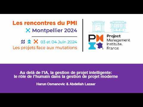 Au dela de l'IA la gestion de projet intelligente le role de l'humain
