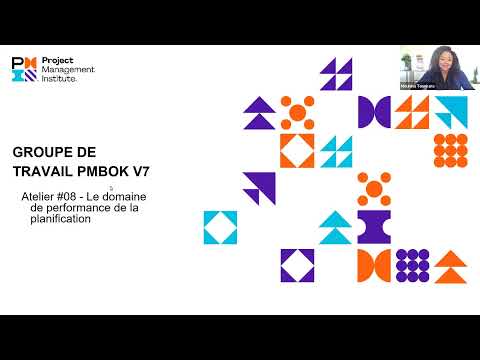 Grp Travail PMBOKV7 - Session #08 : Planification