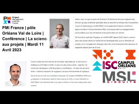 Conférence La science aux projets