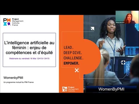 WomenByPMI : L’intelligence artificielle au féminin : enjeu de compétences et d’équité​